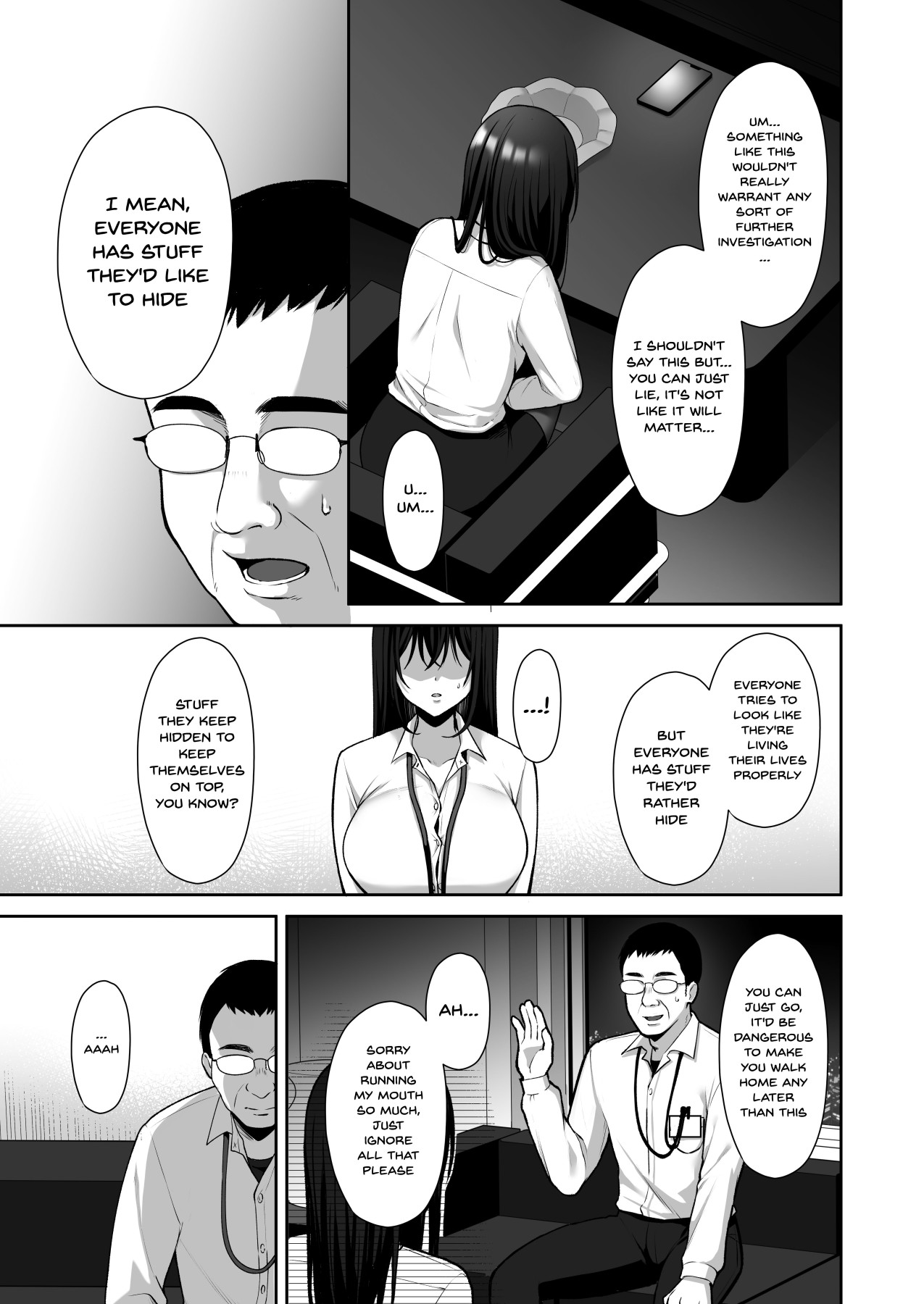 Hentai Manga Comic-An Office Lady's Behind The Scenes Masochistic Onahole Training-Read-8